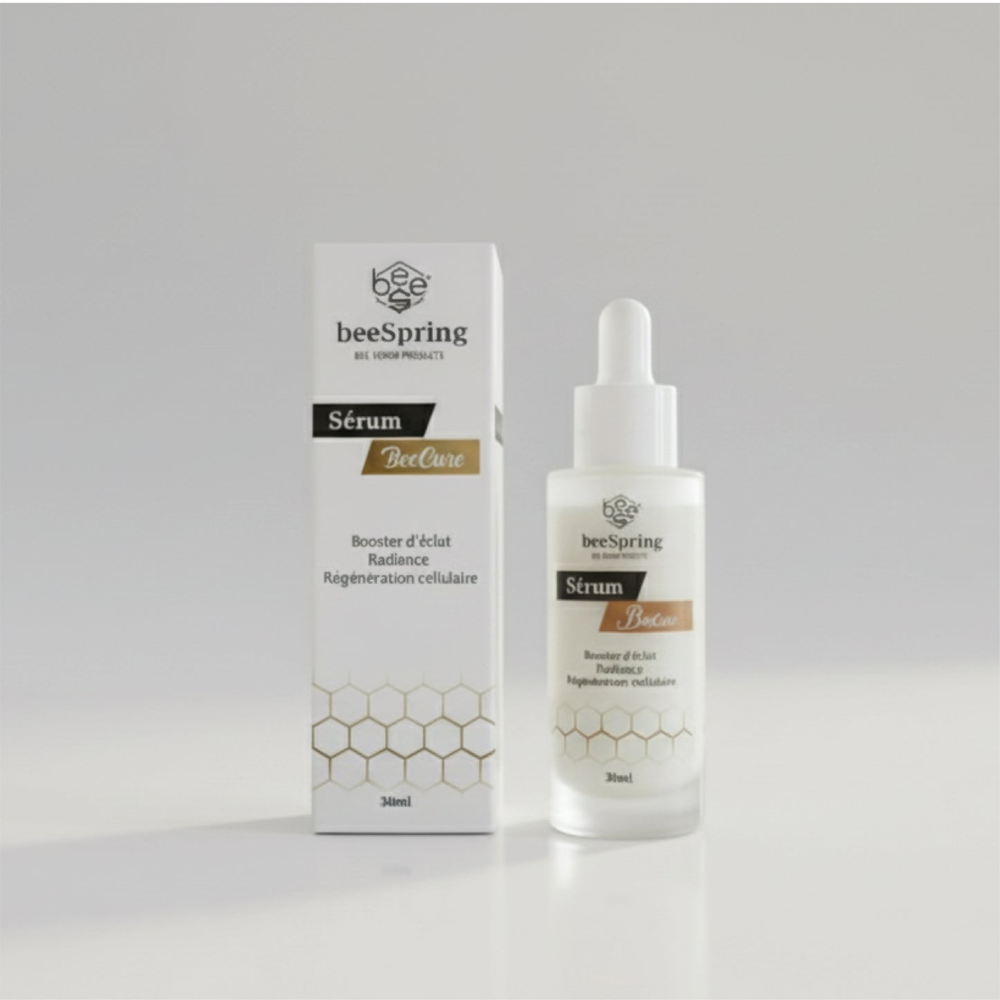 Sérum anti-âge au venin d'abeille beeSpring 30ml — flacon ambré