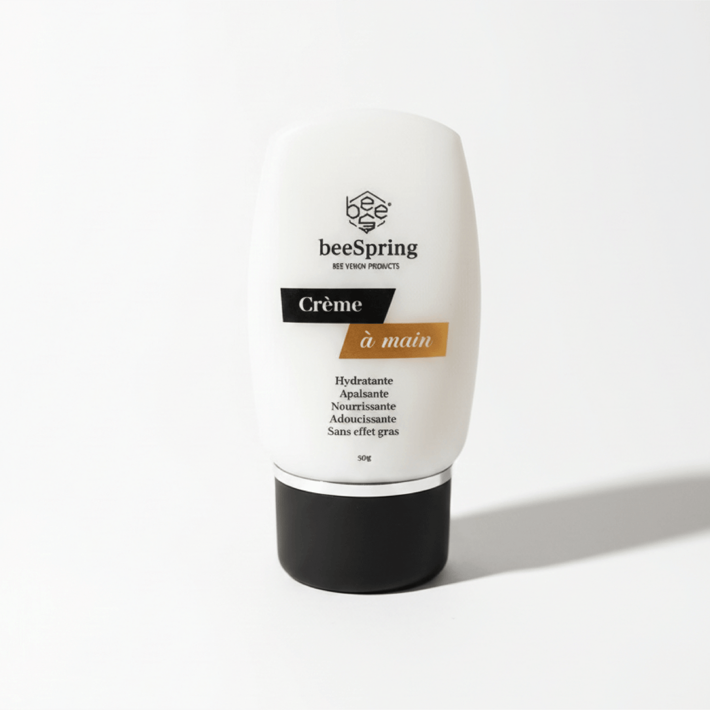Crème mains BeeSpring au venin d’abeille 50 g pour hydrater et réparer les mains