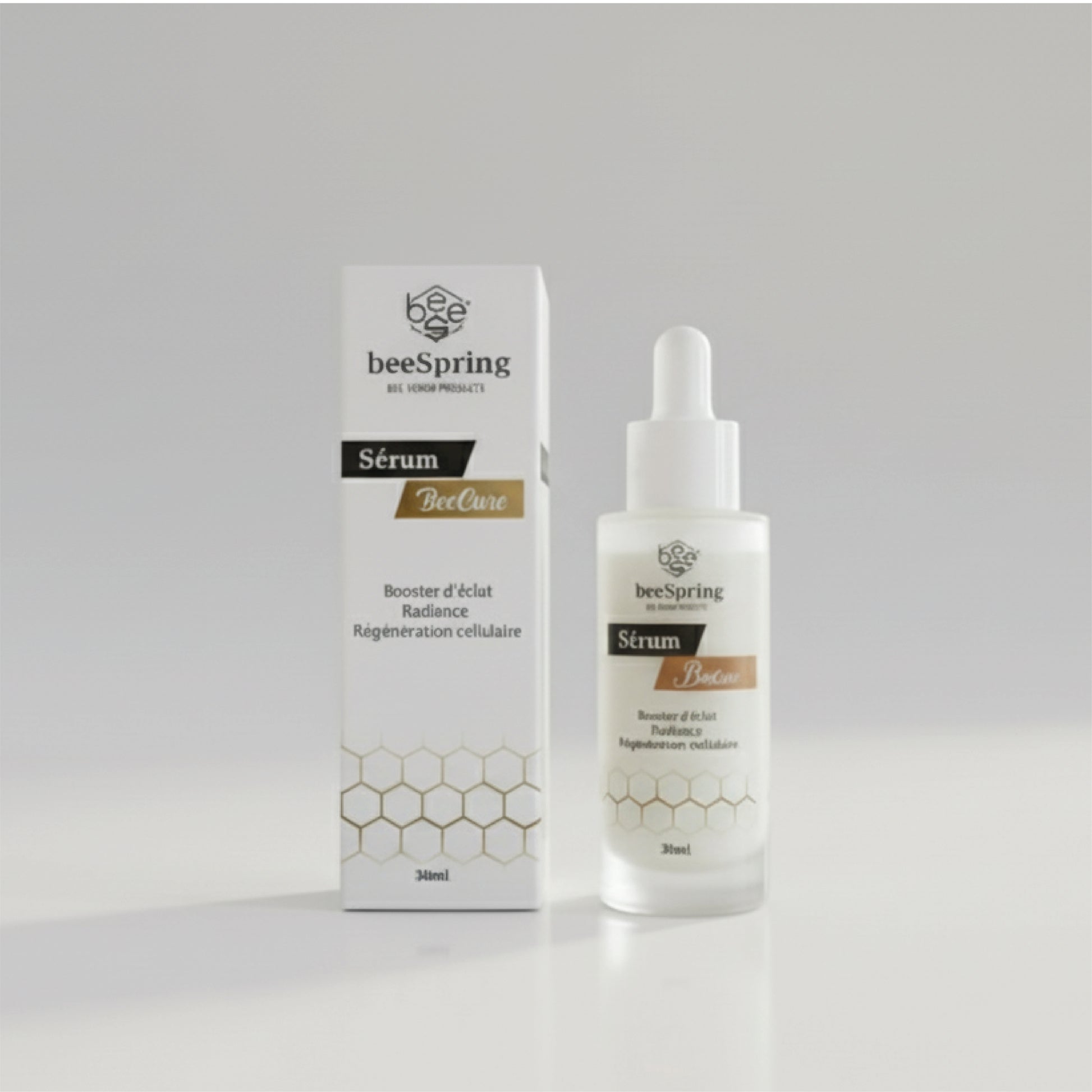 Sérum anti-âge au venin d'abeille beeSpring 30ml — flacon ambré